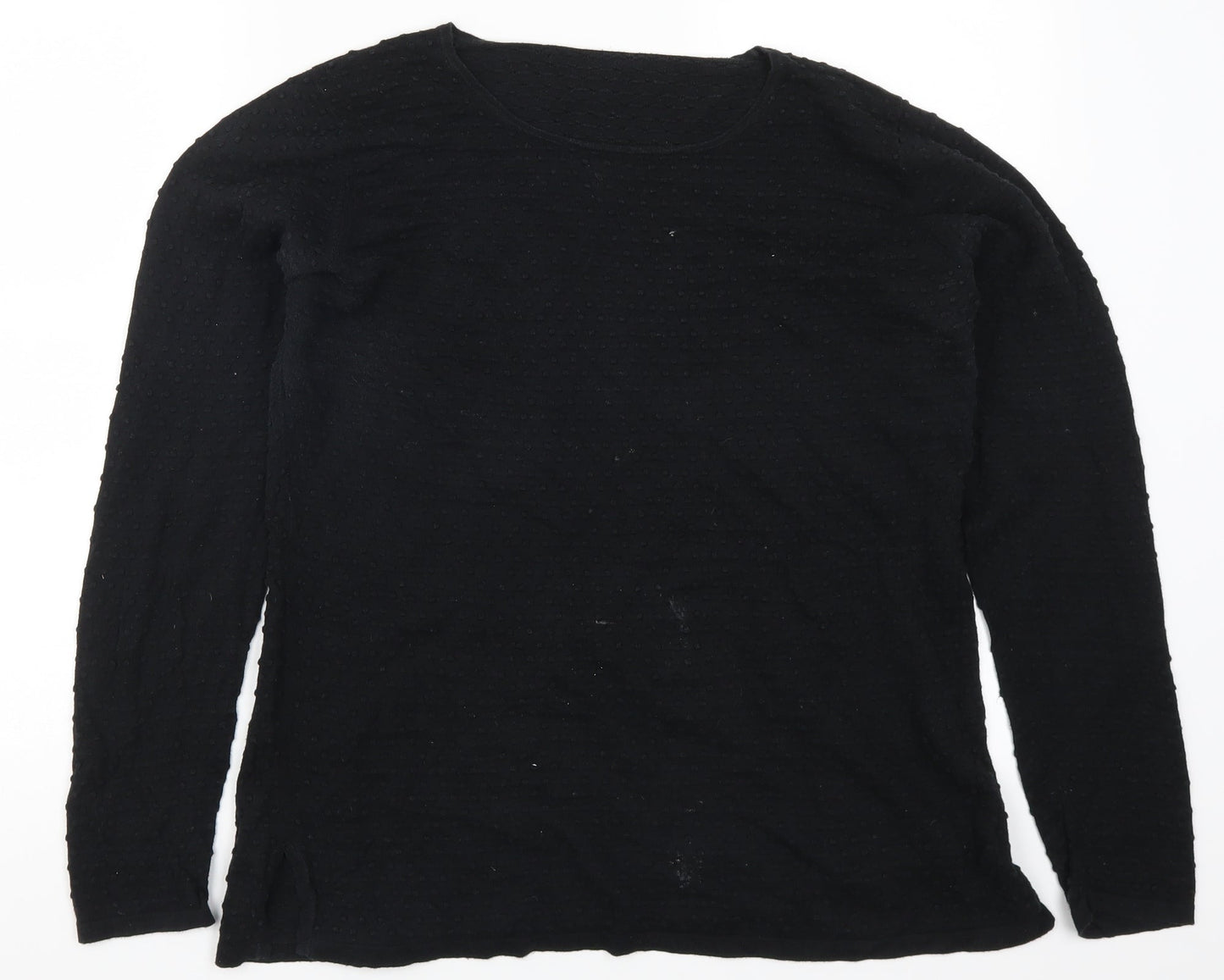 Preworn Womens Black   Basic T-Shirt Size L