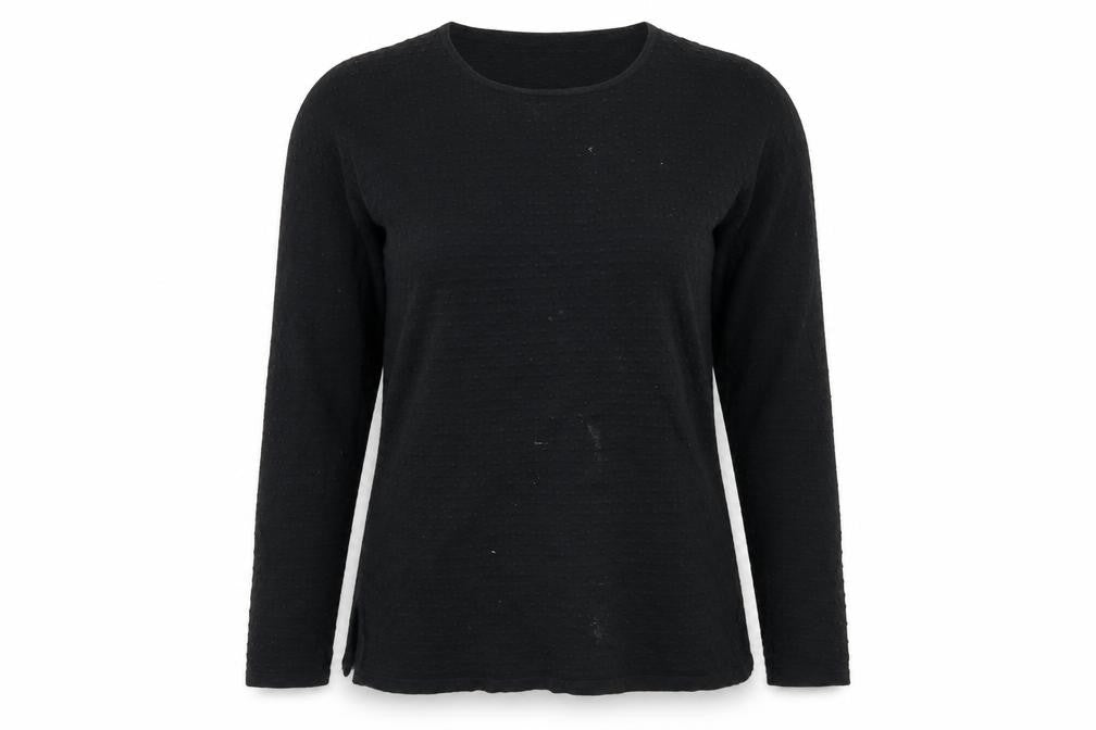 Preworn Womens Black   Basic T-Shirt Size L