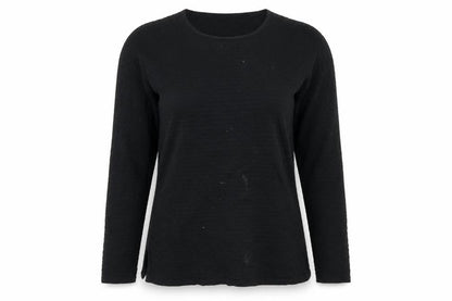 Preworn Womens Black   Basic T-Shirt Size L