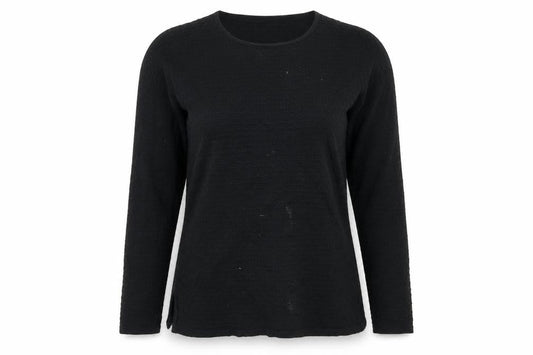 Preworn Womens Black   Basic T-Shirt Size L