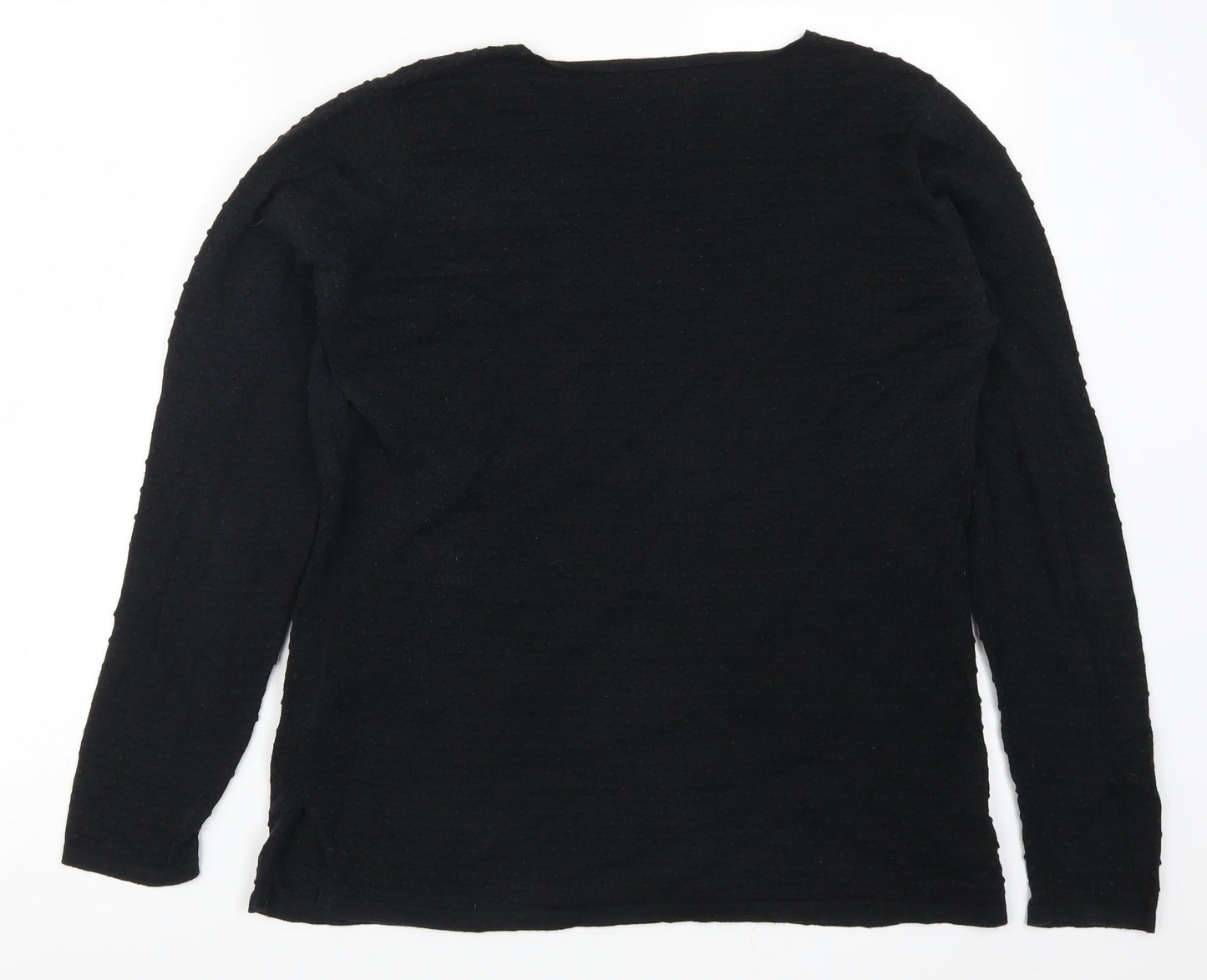 Preworn Womens Black   Basic T-Shirt Size L