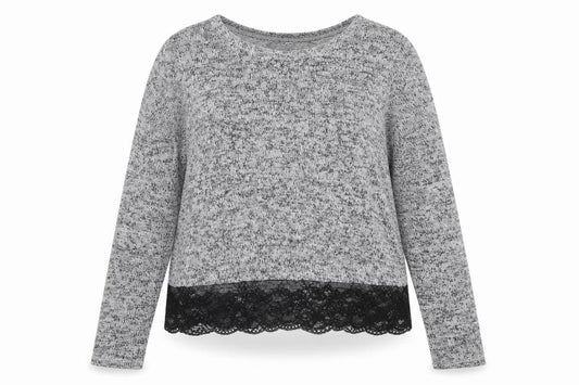 H&M Womens Grey   Basic T-Shirt Size M
