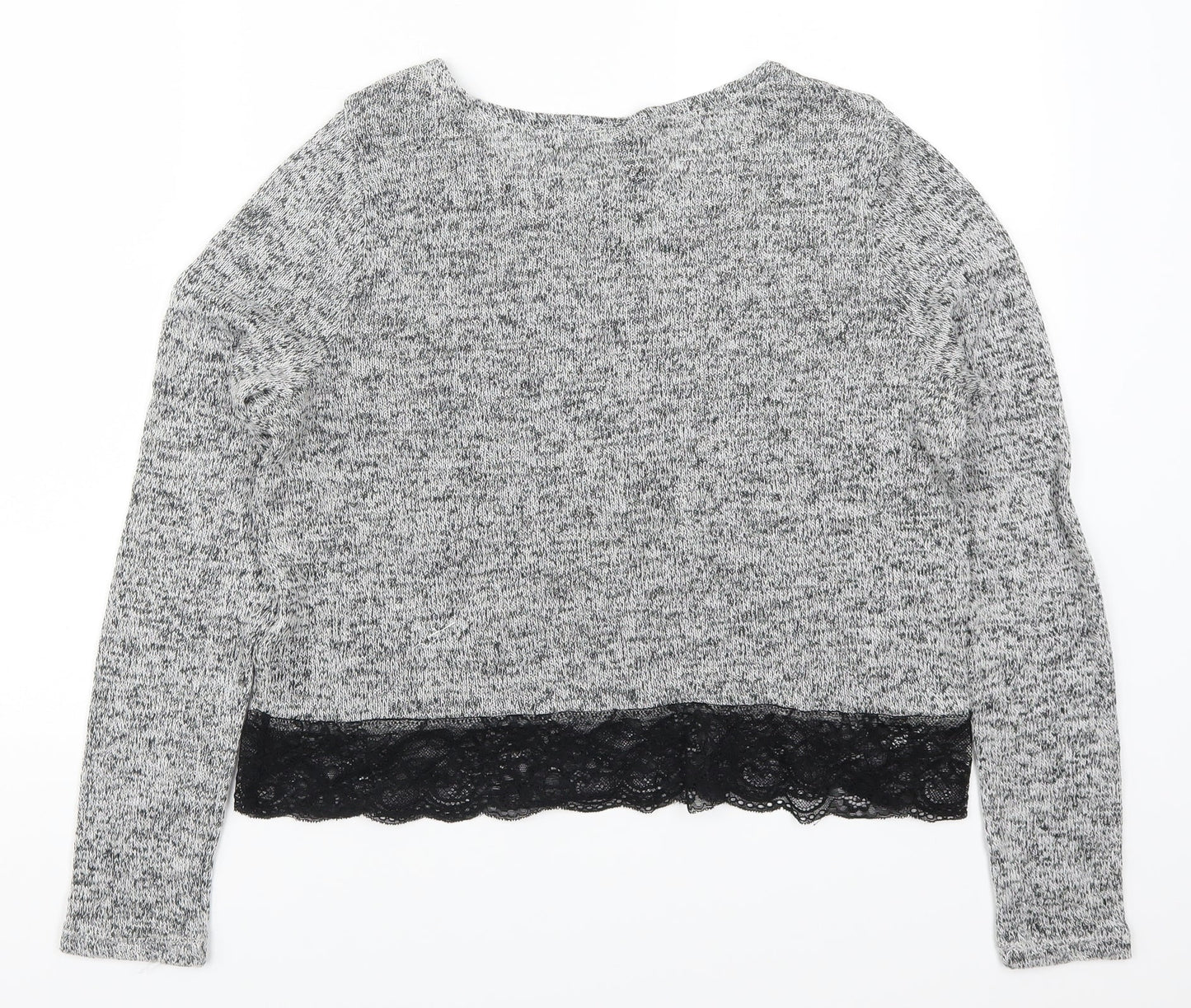 H&M Womens Grey   Basic T-Shirt Size M