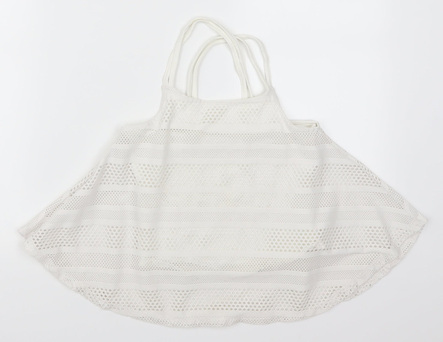 Candy Couture Girls White   Basic Tank Size 9 Years