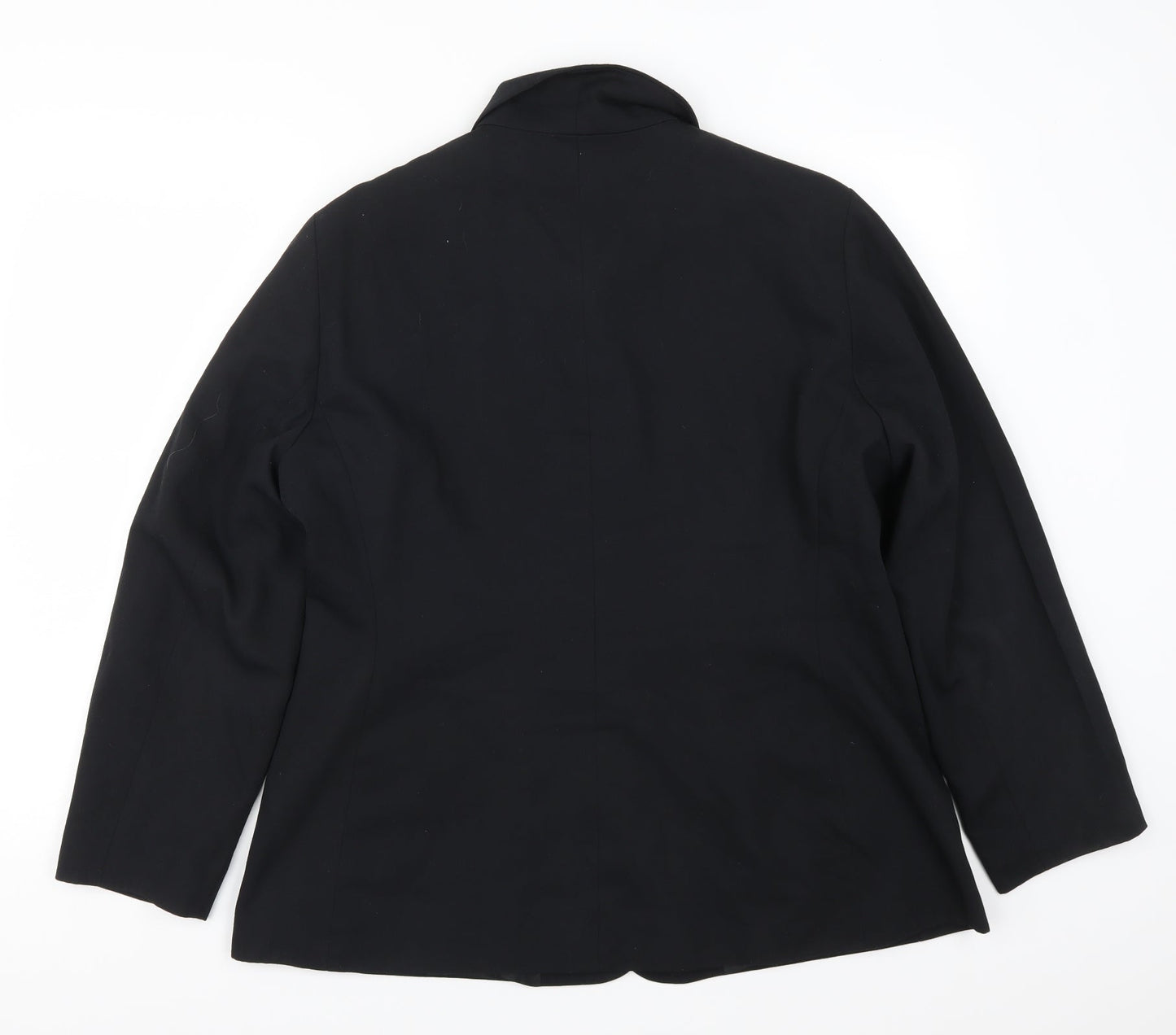 OPUS Womens Black   Jacket Suit Jacket Size 18