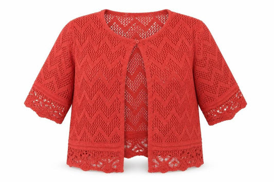 Preworn Womens Red   Cardigan Jumper Size S