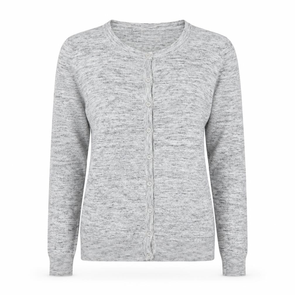 VERO MODA Womens Grey   Cardigan Jumper Size M
