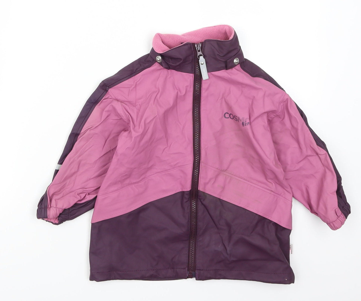 Cosmo Girls Pink   Basic Coat Coat Size 18 Months