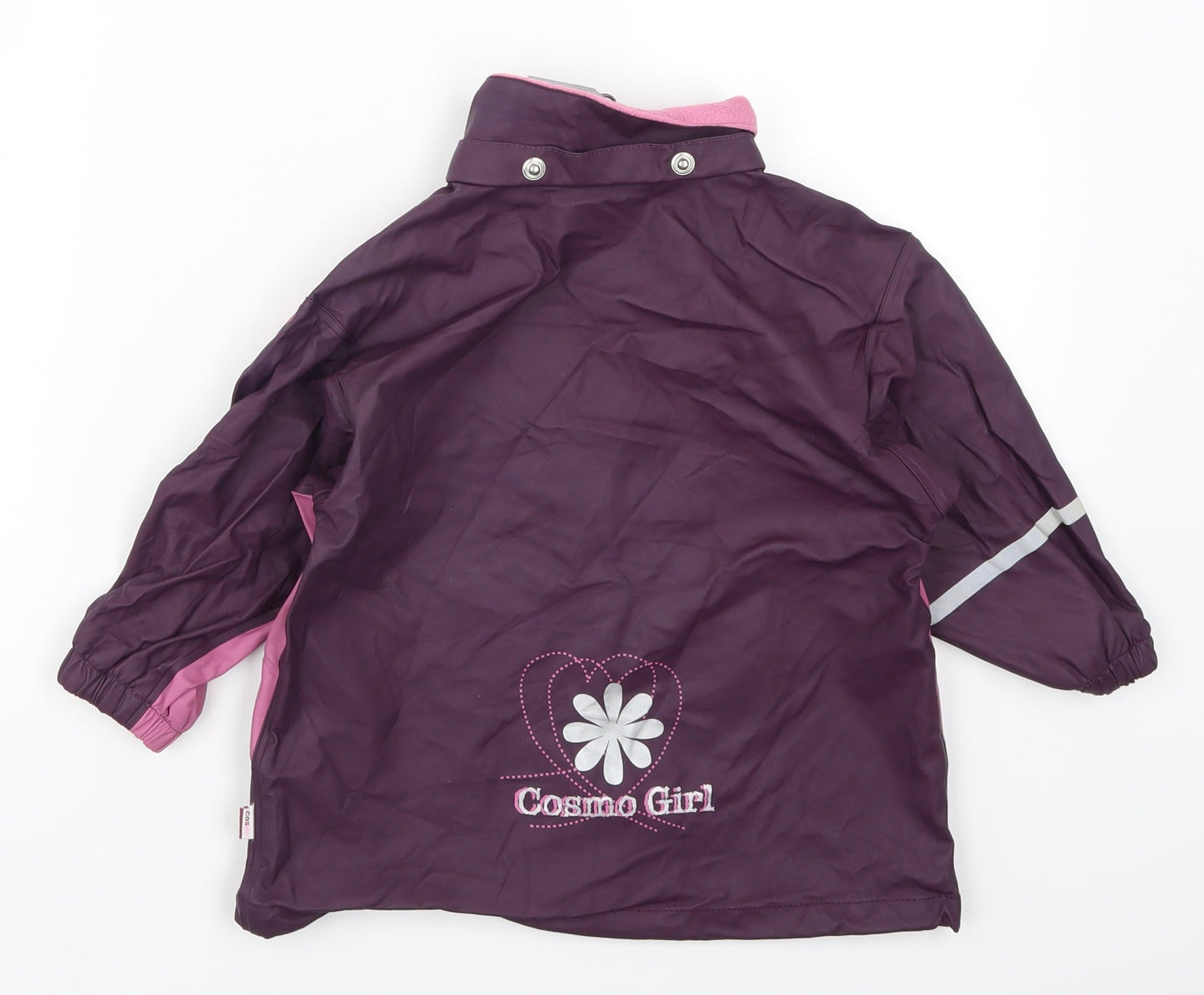 Cosmo Girls Pink   Basic Coat Coat Size 18 Months