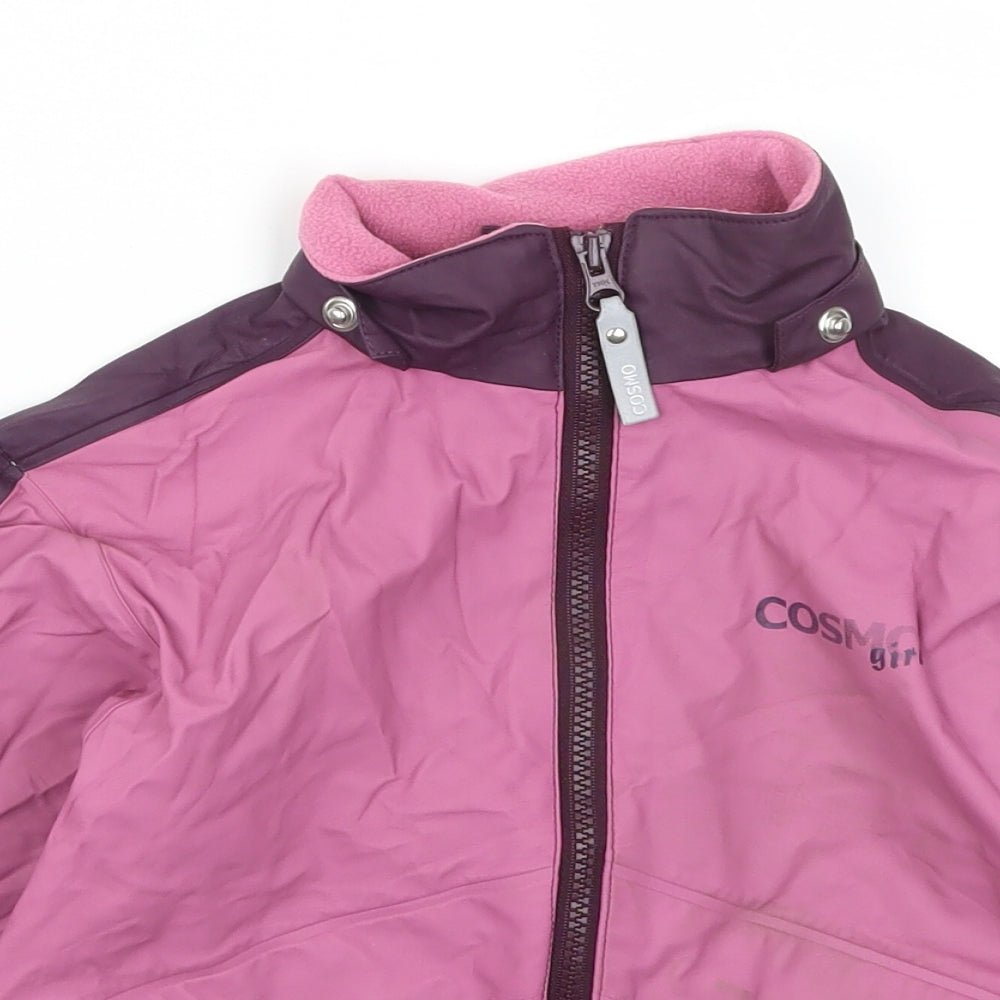 Cosmo Girls Pink   Basic Coat Coat Size 18 Months