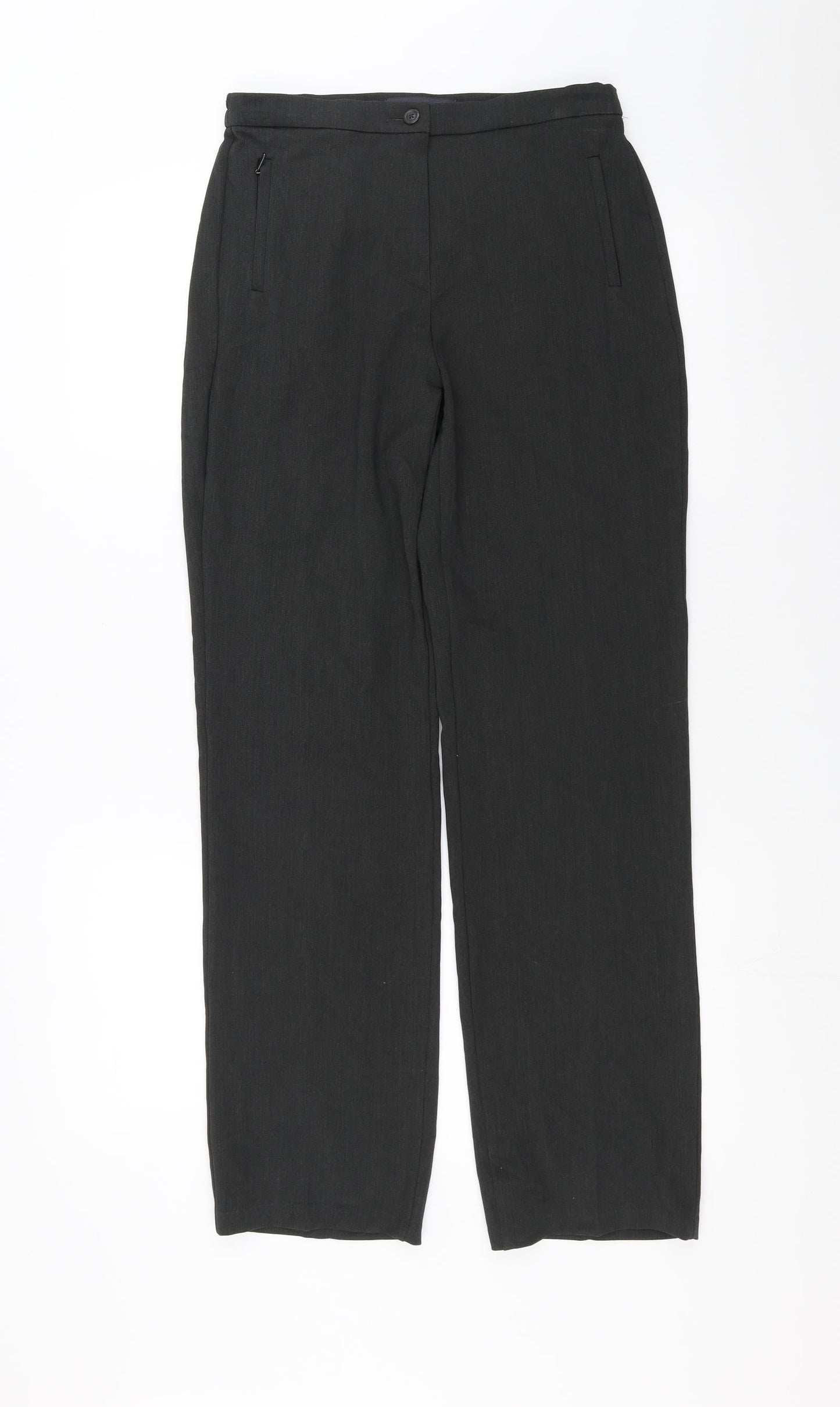 Marks and Spencer Womens Grey   Trousers  Size 8 L30 in