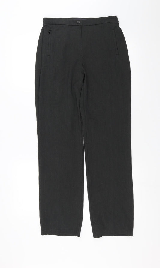 Marks and Spencer Womens Grey   Trousers  Size 8 L30 in