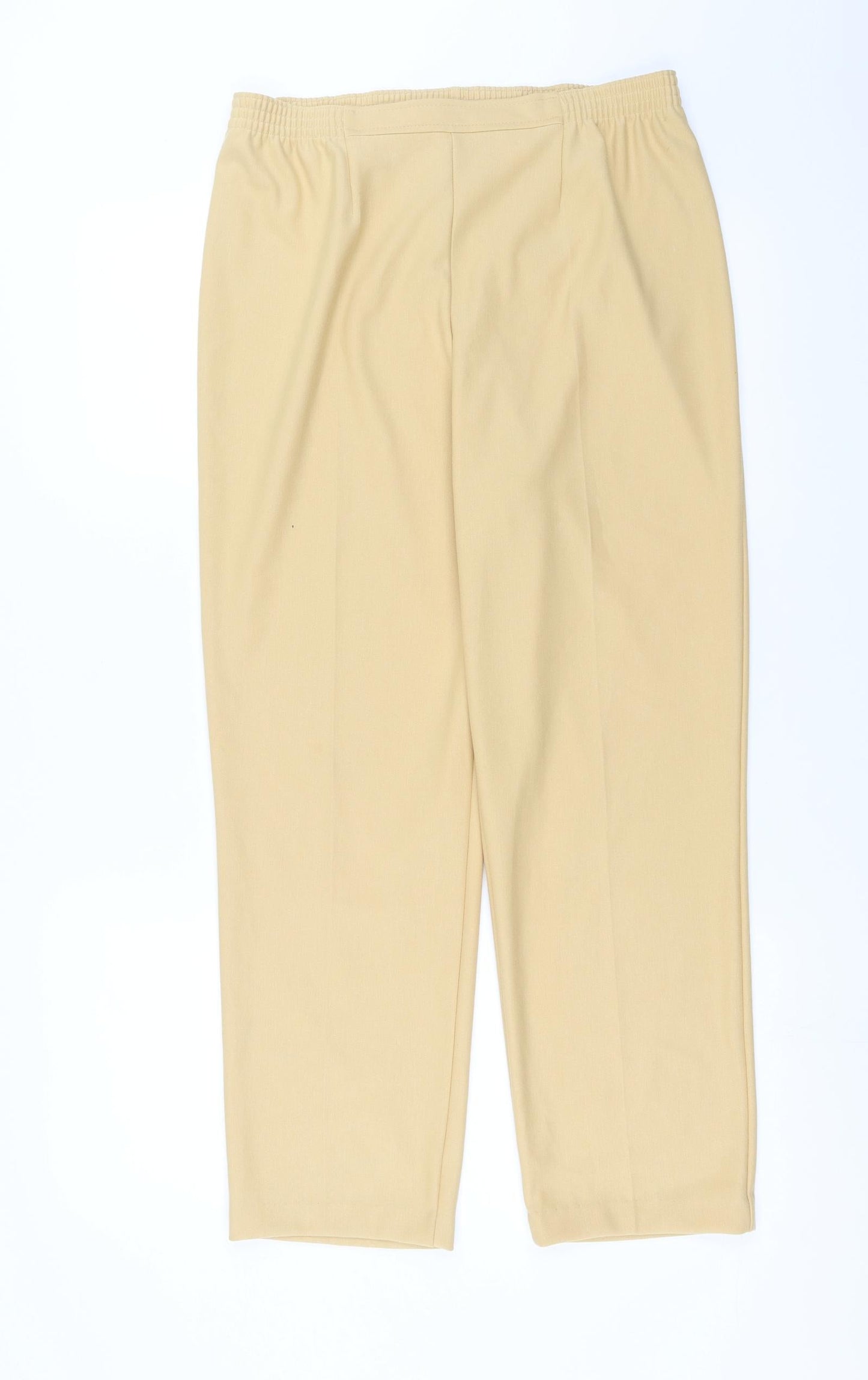 Preworn Womens Yellow   Trousers  Size 30 in L27 in