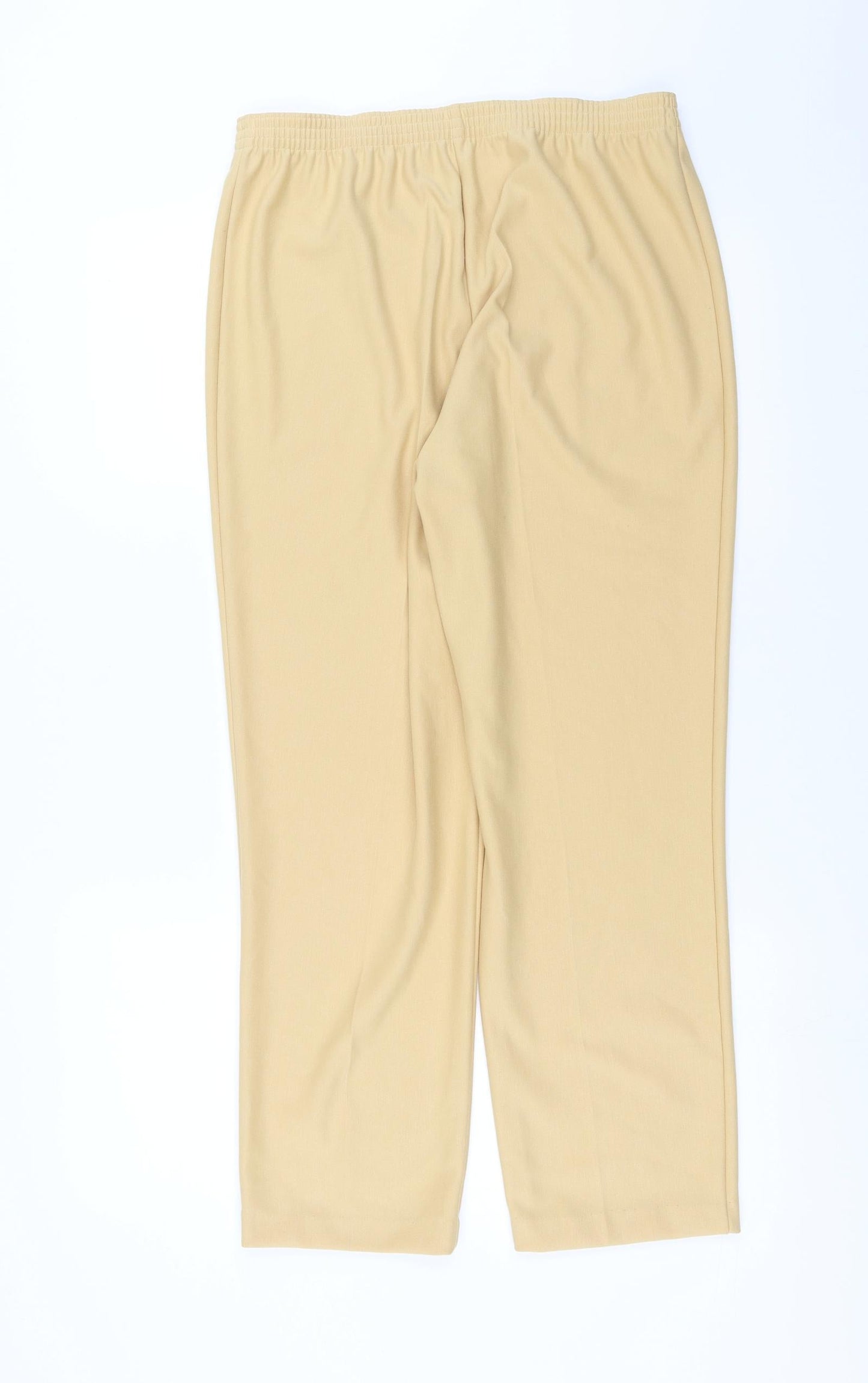 Preworn Womens Yellow   Trousers  Size 30 in L27 in