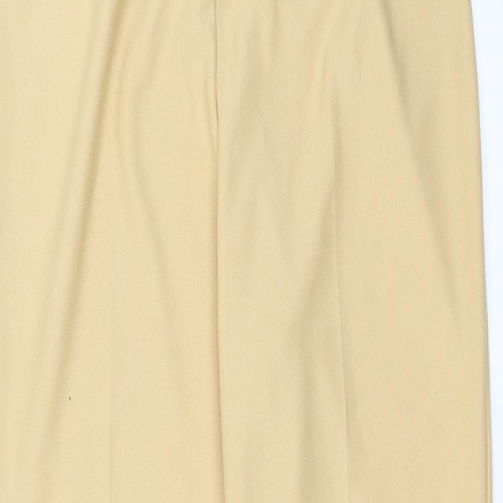Preworn Womens Yellow   Trousers  Size 30 in L27 in