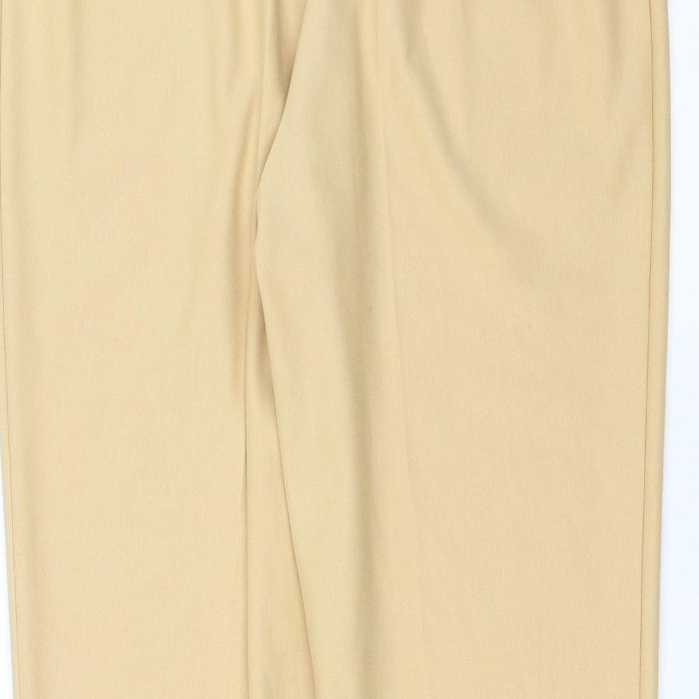 Preworn Womens Yellow   Trousers  Size 30 in L27 in