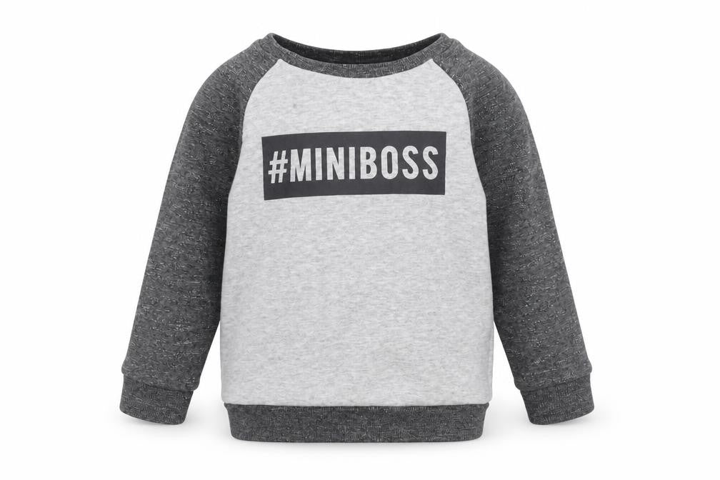 Primark Boys Grey   Pullover Sweatshirt Size 2-3 Years  - miniboss