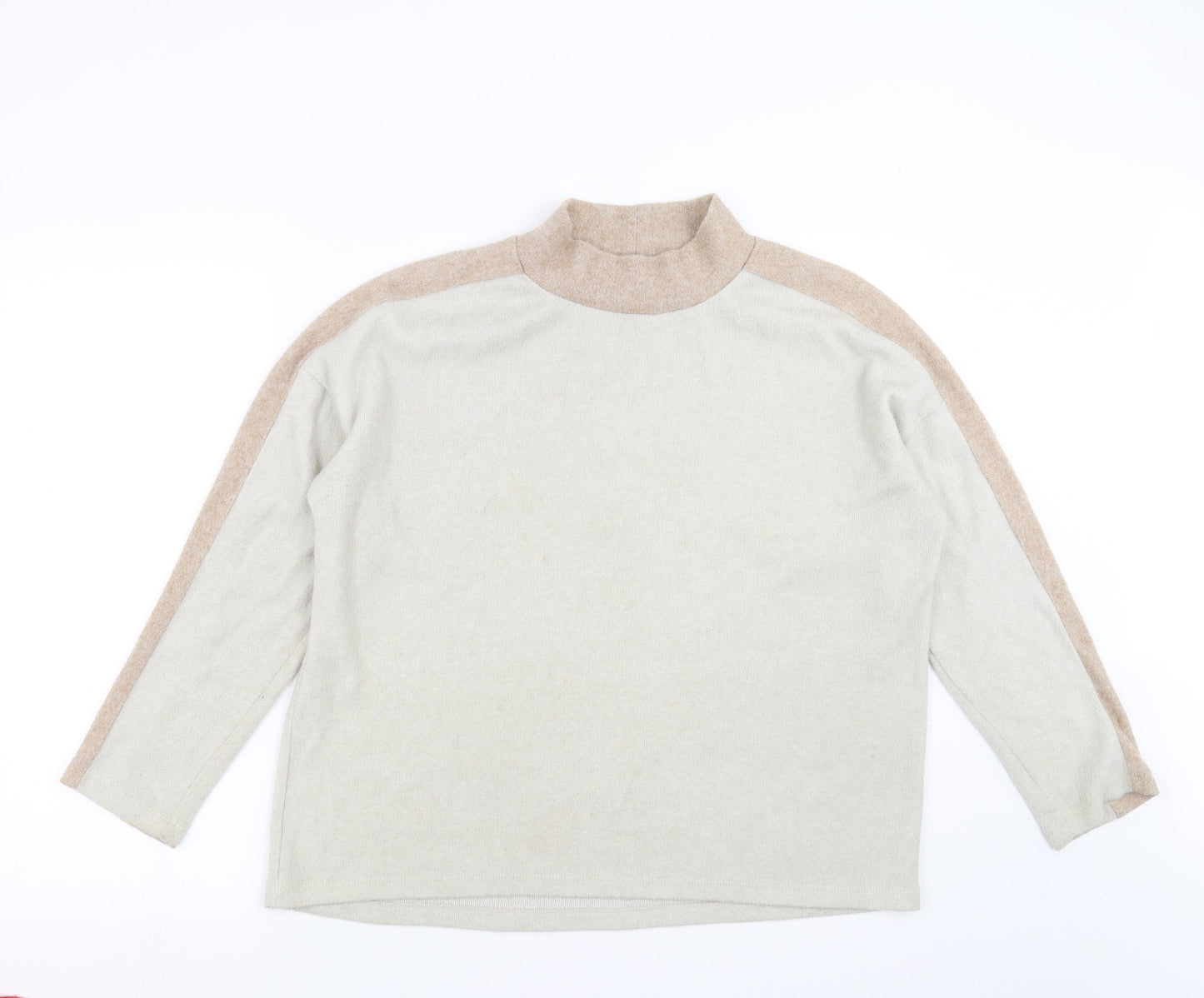 Sainsburys  Womens Beige   Pullover Jumper Size 14