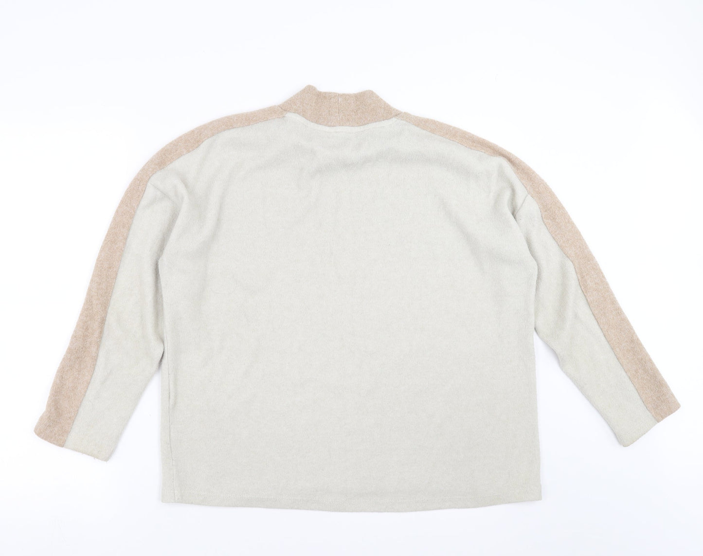 Sainsburys  Womens Beige   Pullover Jumper Size 14