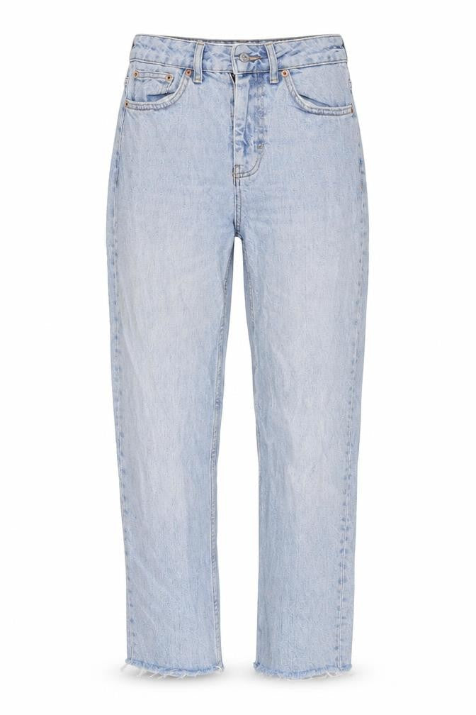 Topshop Womens Blue  Denim Cropped Jeans Size 27 in L22 in