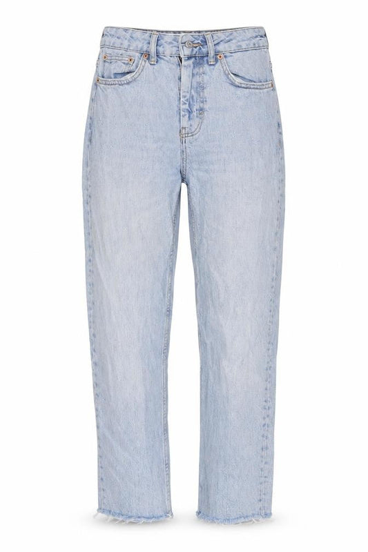 Topshop Womens Blue  Denim Cropped Jeans Size 27 in L22 in