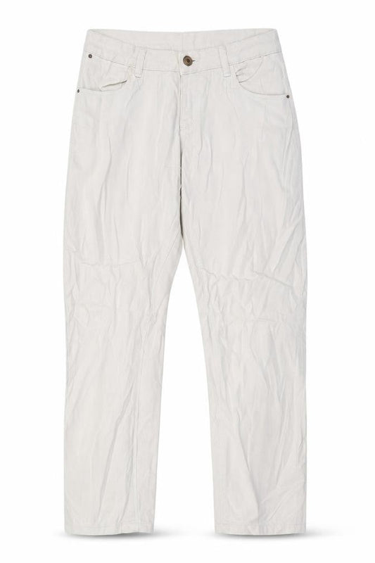 Top shop Womens White  Denim Cropped Jeans Size 28 in L20 in