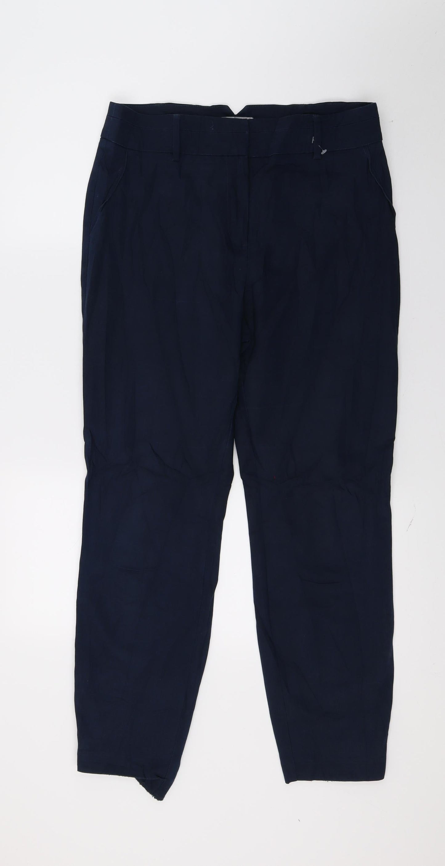 Papaya Womens Blue   Trousers  Size 12 L24 in