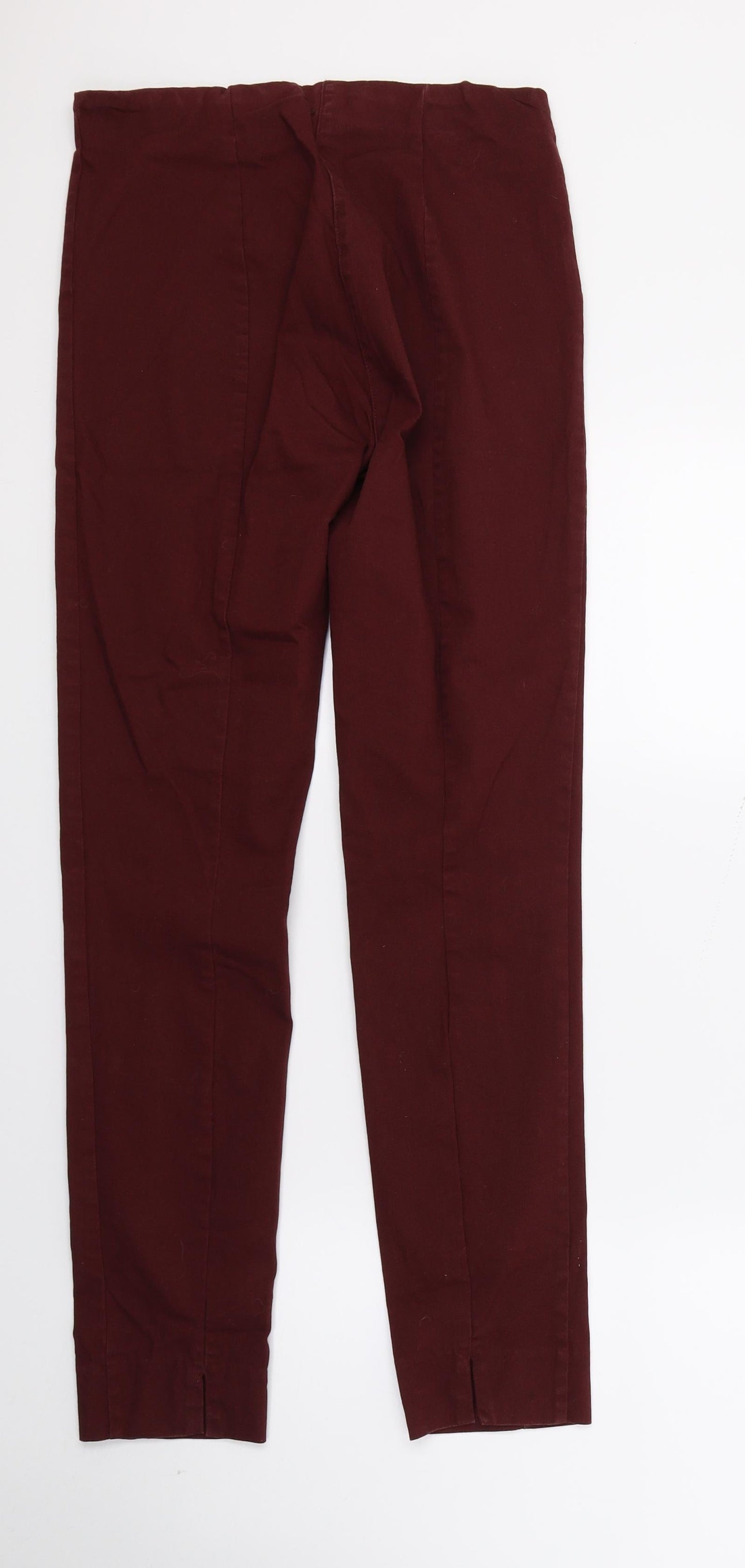 H&M Womens Red  Denim Jegging Jeans Size 12 L28 in