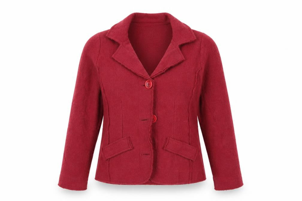 EWM Womens Pink   Jacket Coat Size M