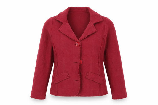 EWM Womens Pink   Jacket Coat Size M