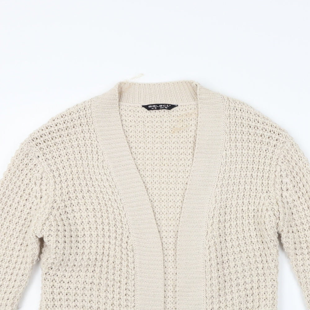 Select Womens Beige   Cardigan Jumper Size 12