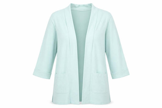 Damart Womens Green   Cardigan Jumper Size M