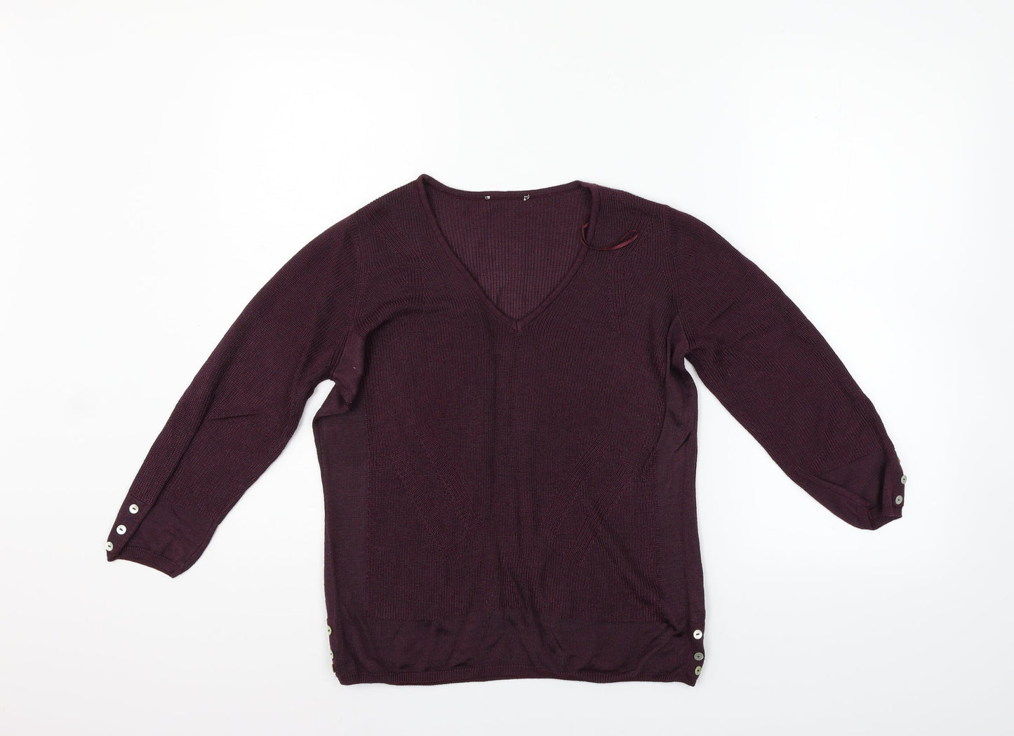 Marks and Spencer Womens Pink   Pullover Jumper Size 12