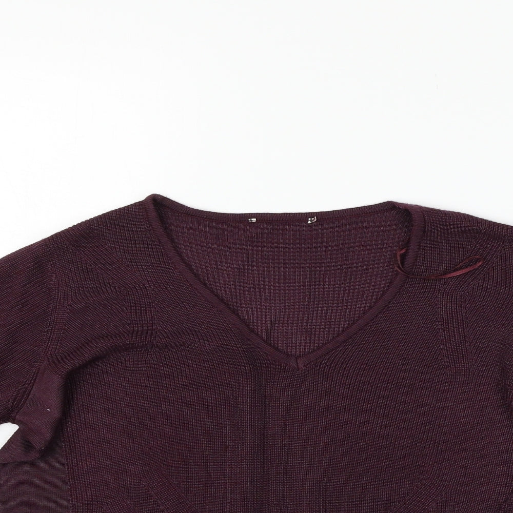 Marks and Spencer Womens Pink   Pullover Jumper Size 12