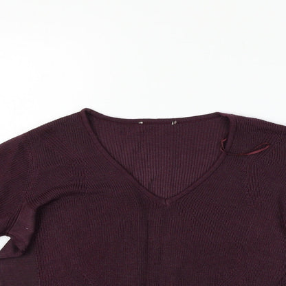 Marks & Spencer Womens Pink   Pullover Jumper Size 12