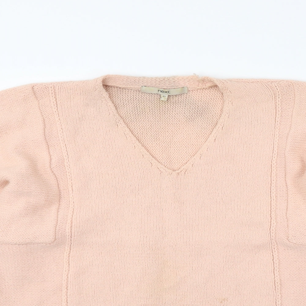 NEXT Womens Orange   Pullover Jumper Size XS  - washable marks