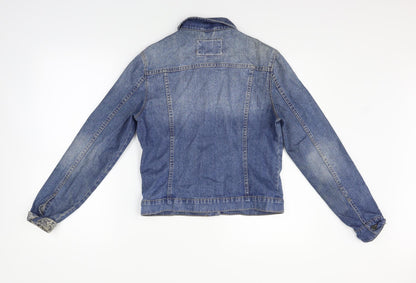 Indigo Womens Blue   Jacket  Size 8