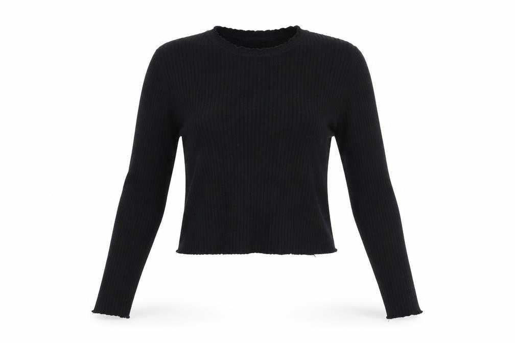 Zara Womens Black   Pullover Jumper Size M