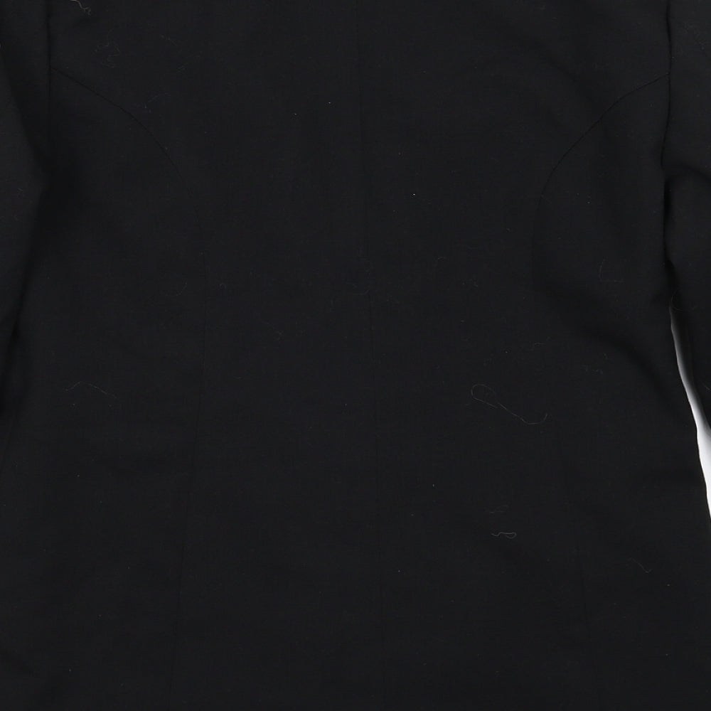 Saman Mehdi Womens Black   Jacket Suit Jacket Size 12
