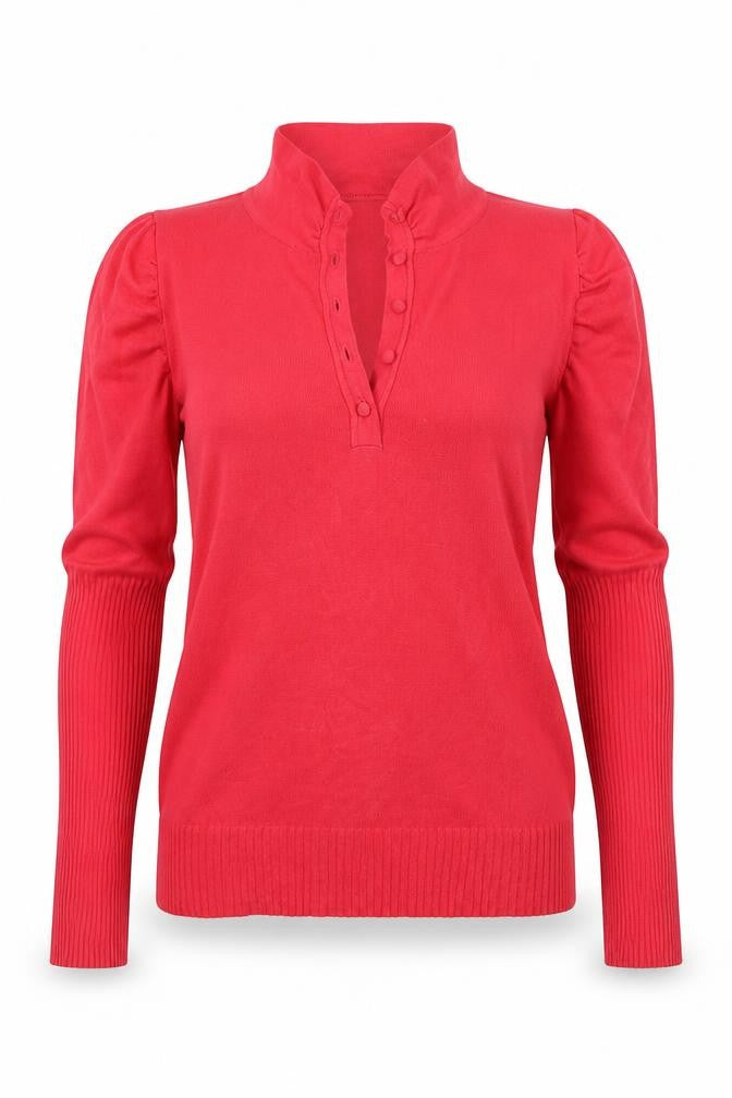 Soaked in Luxury Womens Pink  Knit Pullover Jumper Size S