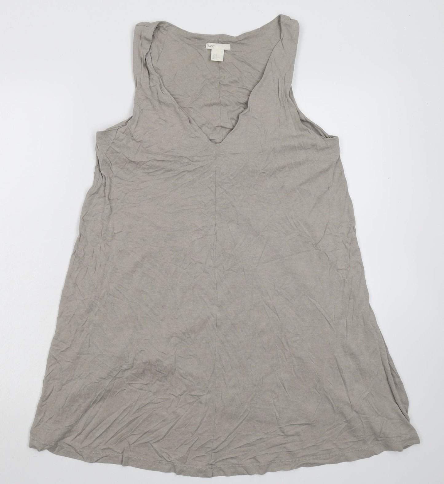 H&M Womens Grey   Basic Tank Size S