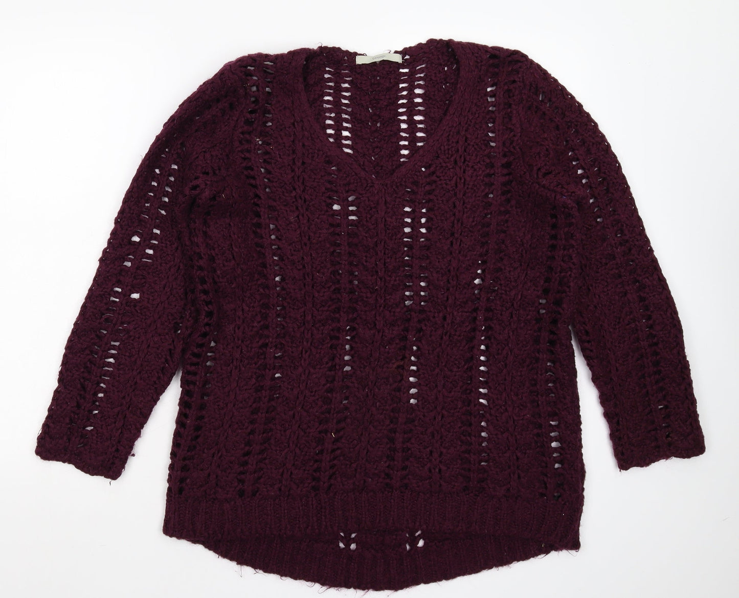 George Womens Brown  Knit Pullover Jumper Size 10