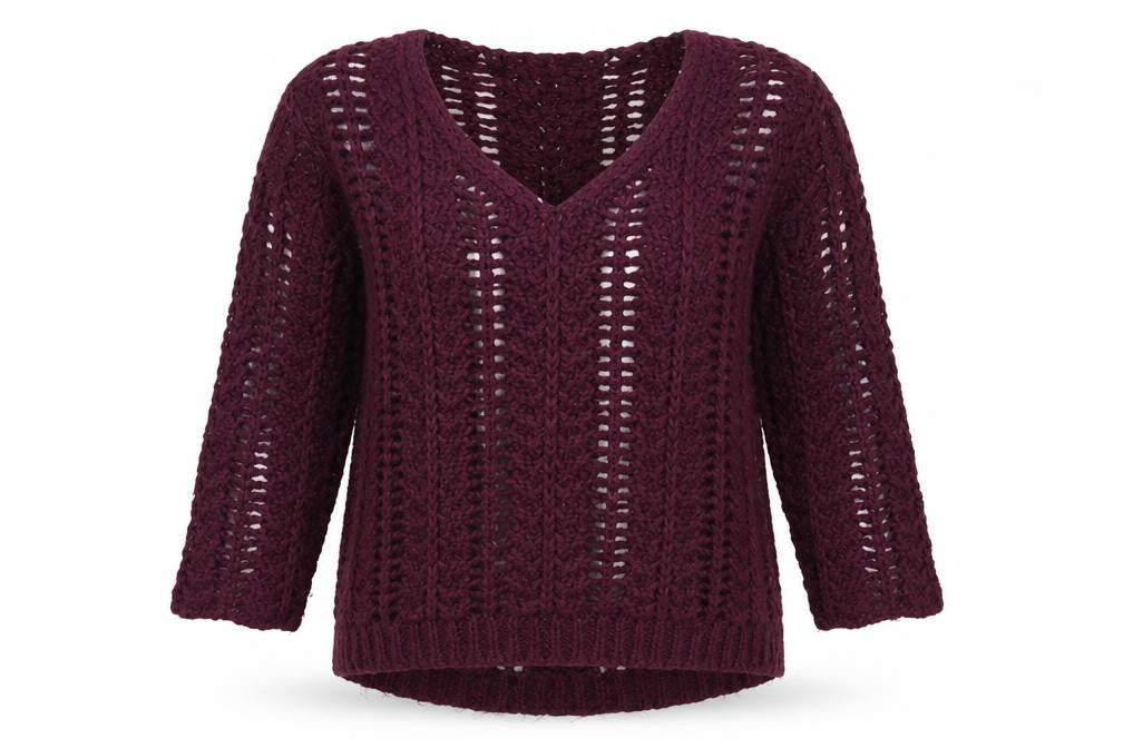 George Womens Brown  Knit Pullover Jumper Size 10