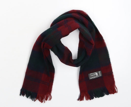 Courtelle Unisex Multicoloured Geometric Knit Scarf  One Size