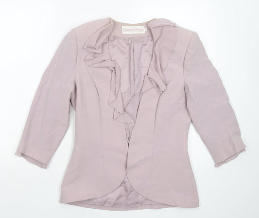 Cameron Blake Womens Pink   Jacket Blazer Size 10