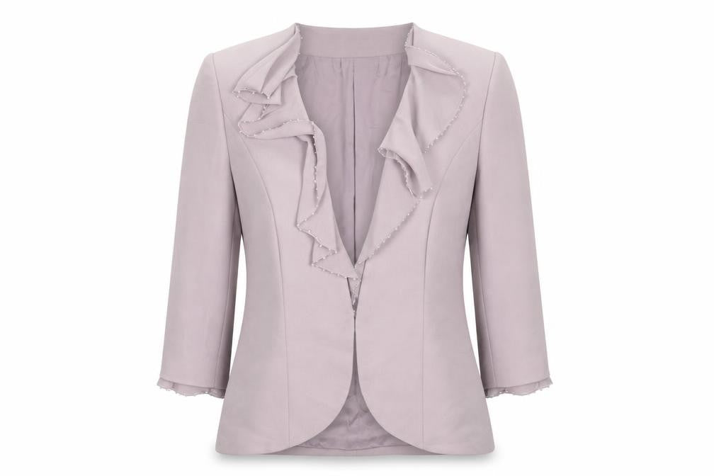 Cameron Blake Womens Pink   Jacket Blazer Size 10