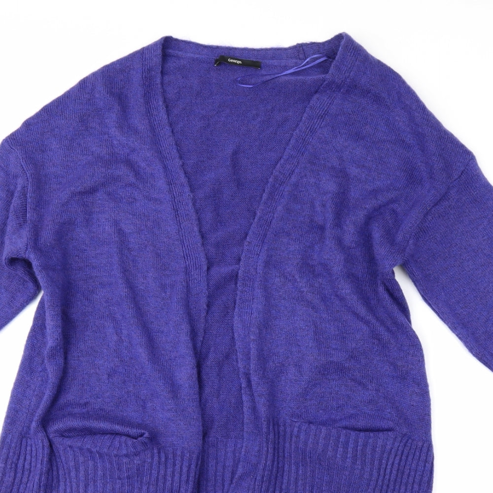 George Womens Blue   Wrap Jumper Size 12