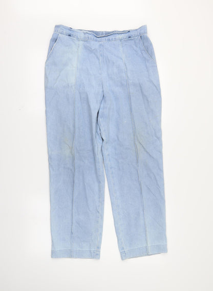Womens Blue   Mom Jeans Size 30 L25 in