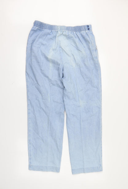 Womens Blue   Mom Jeans Size 30 L25 in