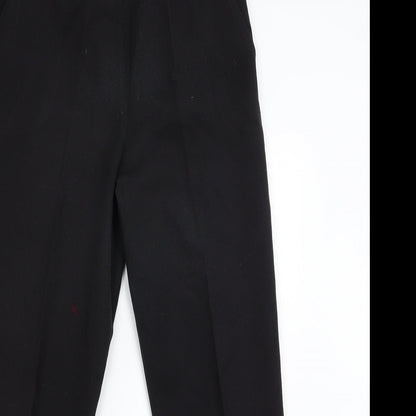 Preworn Womens Black   Trousers  Size 14 L30 in